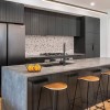 Ven Villa Silver Kitchen Splash